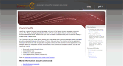 Desktop Screenshot of commonjs.org